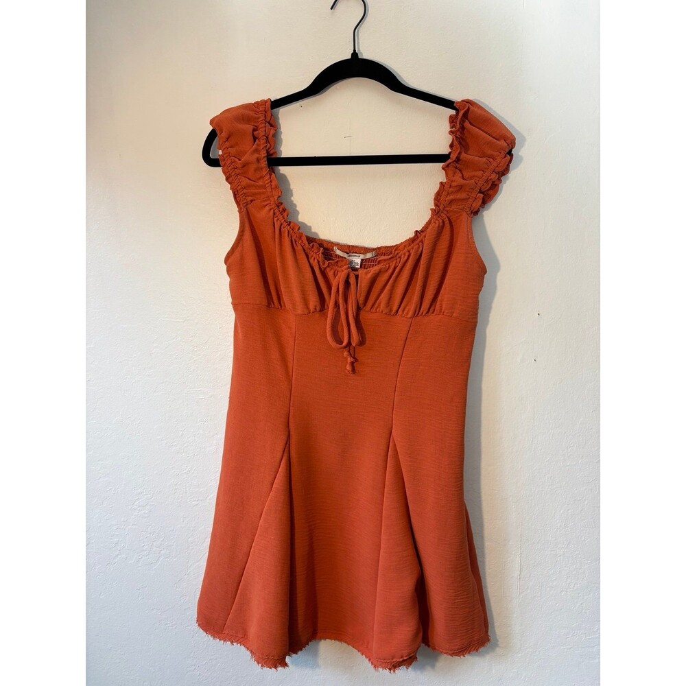 Kimchi Blue Dress (Burnt Orange)